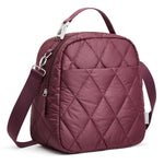 G4Free - G4Free Large Insulated Lunch Bag, Leakproof Quilted Lunch Box Women Men -TN25B590C-TN25B590A-TN25B590B