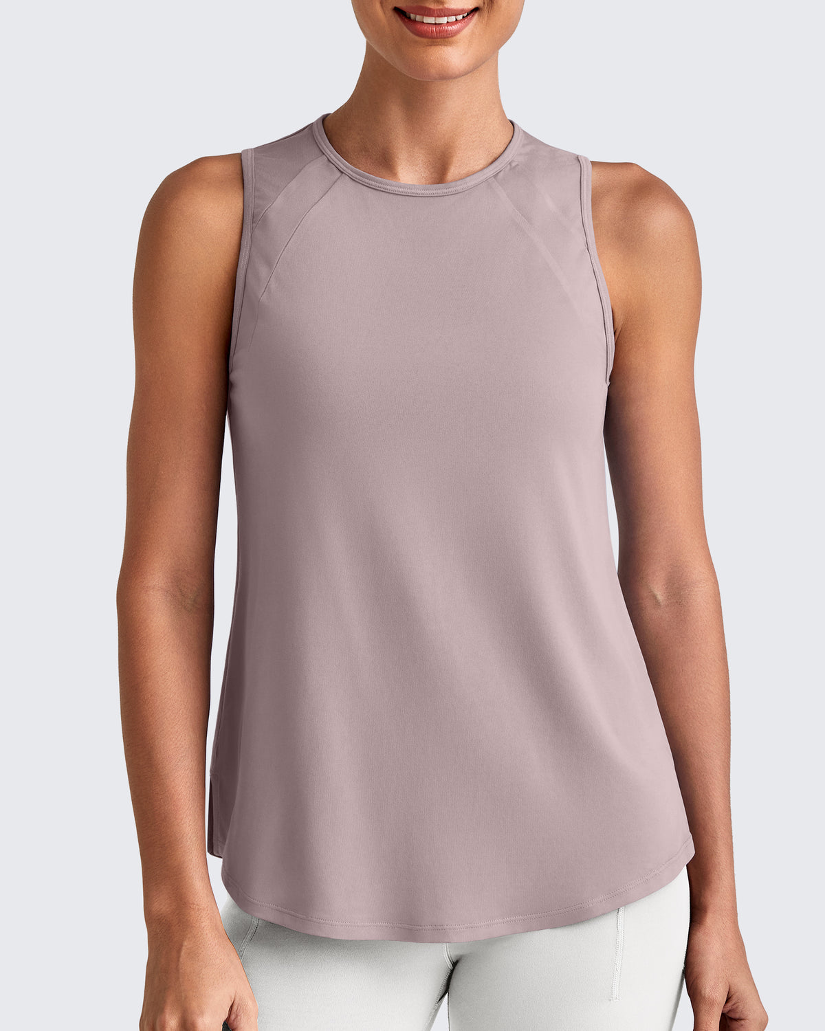 G4Free Activewear Lightweight Athletic Sleeveless Long Tank Tops 