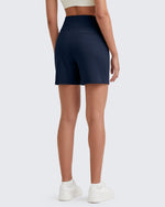 G4FREE High-Waist Burmuda Athletic Shorts 5 