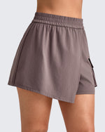 G4Free - 2 in 1 Elastic Waist Tennis Skorts -GF25E443AA-S