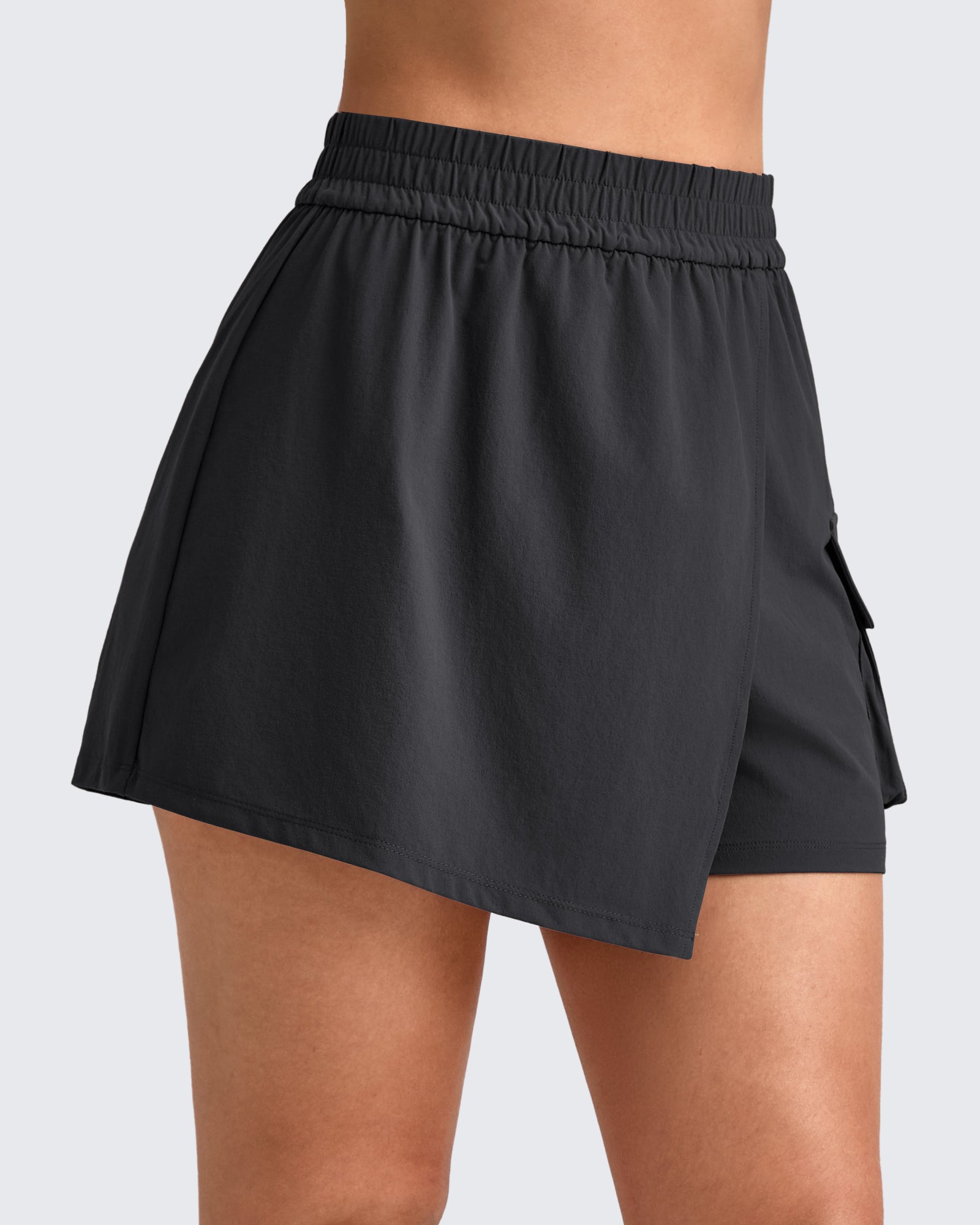 G4Free - 2 in 1 Elastic Waist Tennis Skorts -GF25E443AA-S-GF25E443AB-M-GF25E443AC-L-GF25E443AD-XL-GF25E443AE-XXL