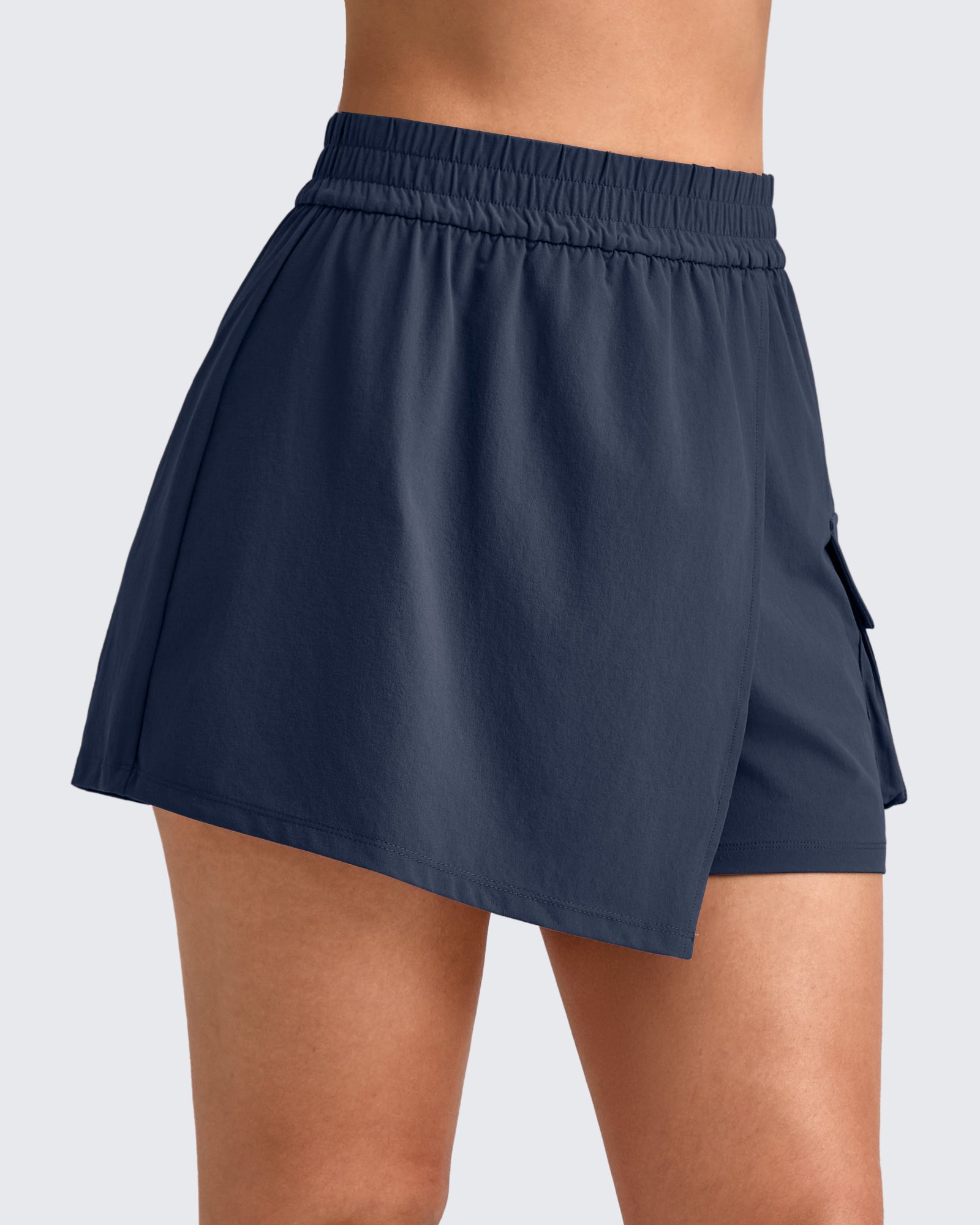 G4Free - 2 in 1 Elastic Waist Tennis Skorts -GF25E443AA-S-GF25E443AB-M-GF25E443AC-L-GF25E443AD-XL-GF25E443AE-XXL