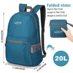 G4Free - 20L Lightweight Packable Backpack -D04V650A-D04V650B-D04V650H-D04V650D-D04V650C