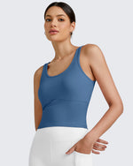 G4Free - BareFeel Built in Bra Workout Tank Tops -GF25L333AA-S