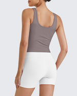 G4Free - BareFeel Built in Bra Workout Tank Tops -GF25L333AA-S-GF25L333AB-M-GF25L333AC-L-GF25L333AD-XL-GF25L333AF-XS