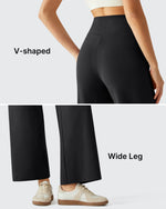 G4Free - BareFeel High Stretch Ankle Wide Leg Yoga Pants -GF26J781A001A-S-GF26J782A001A-S-GF26J783A001A-S-GF26J781A001B-M-GF26J782A001B-M