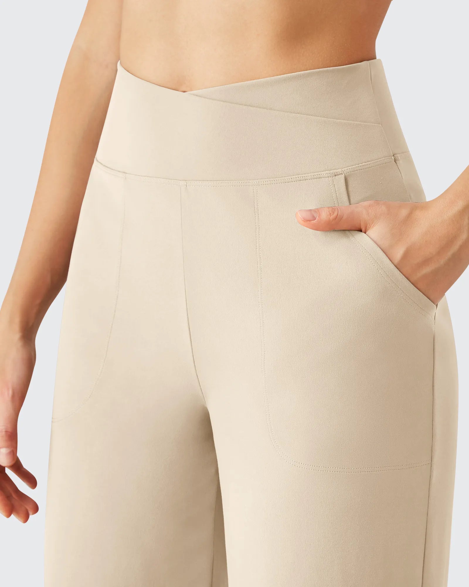 G4Free - BareFeel High Stretch Ankle Wide Leg Yoga Pants -GF26J781A001A-S-GF26J782A001A-S-GF26J783A001A-S-GF26J781A001B-M-GF26J782A001B-M