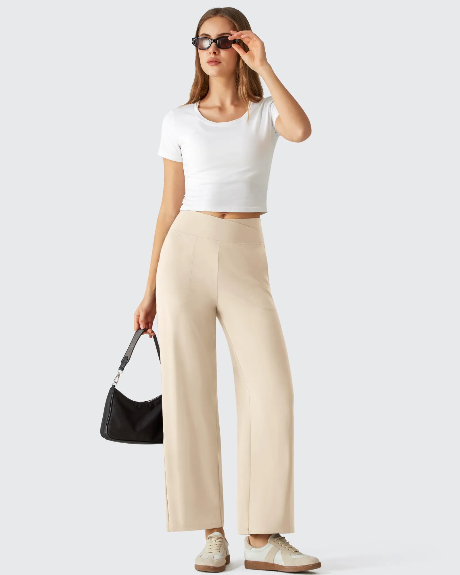 G4Free - BareFeel High Stretch Ankle Wide Leg Yoga Pants -GF26J781A001A-S-GF26J782A001A-S-GF26J783A001A-S-GF26J781A001B-M-GF26J782A001B-M