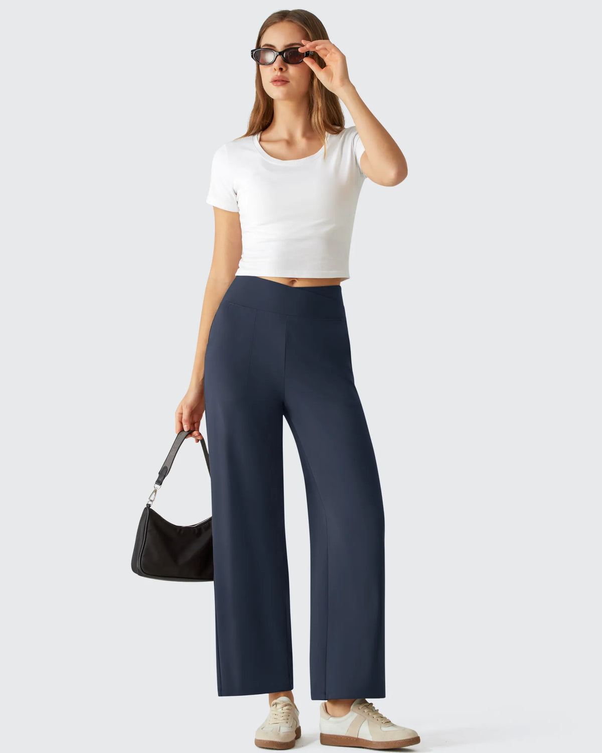 G4Free - BareFeel High Stretch Ankle Wide Leg Yoga Pants -GF26J781A001A-S-GF26J782A001A-S-GF26J783A001A-S-GF26J781A001B-M-GF26J782A001B-M