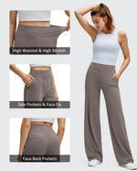 G4Free - BareFeel High Stretch Wide Leg Yoga Pants -GF25J622EA-S-GF25J623EA-S-GF25J624EA-S-GF25J622EB-M-GF25J623EB-M