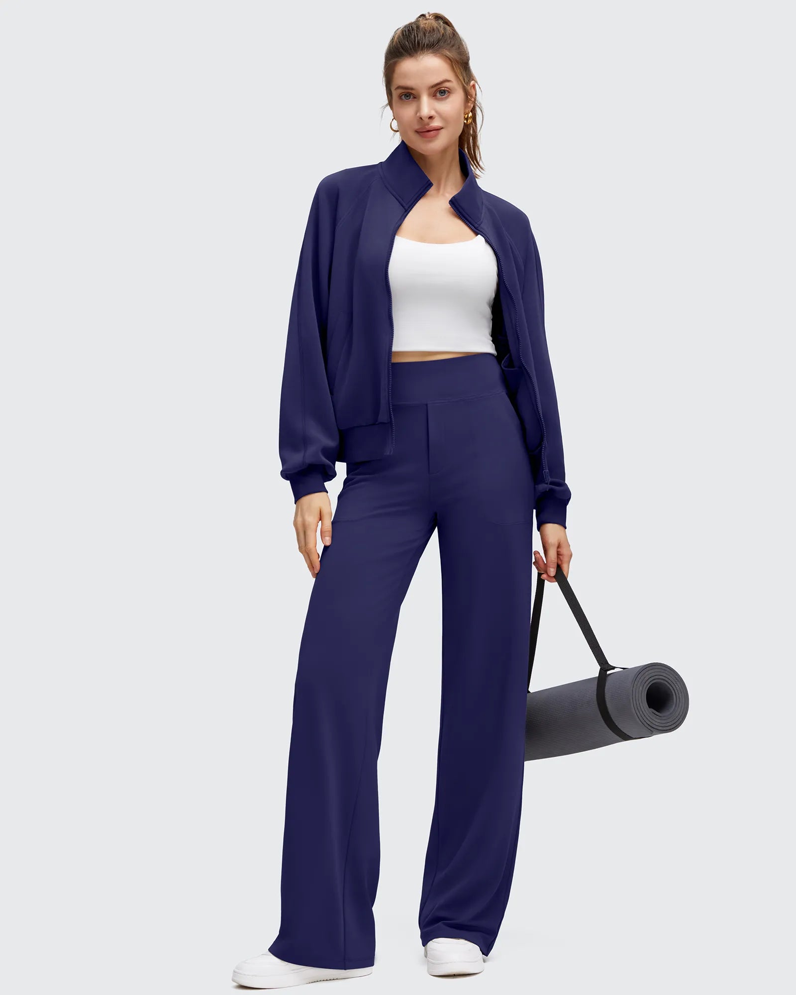 G4Free - BareFeel High Stretch Wide Leg Yoga Pants -GF25J622EA-S-GF25J623EA-S-GF25J624EA-S-GF25J622EB-M-GF25J623EB-M