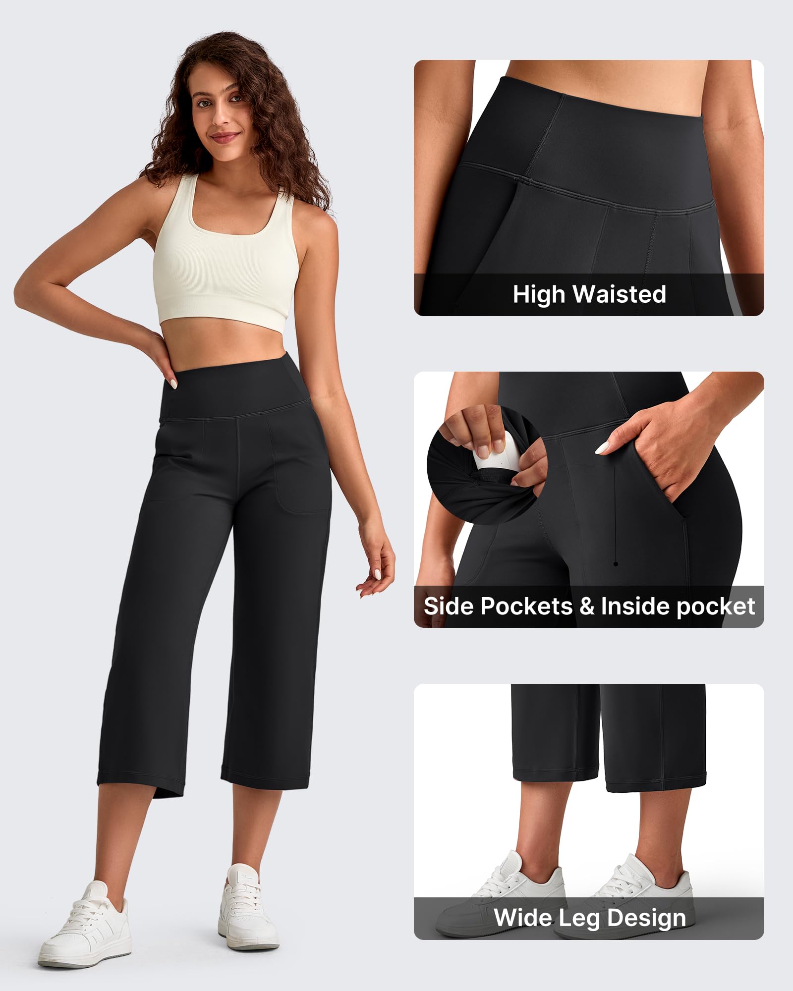 G4Free - BareFeel High Waist Capri Pants -GF25J494AA-S-GF25J495AA-S-GF25J496AA-S-GF25J494AB-M-GF25J495AB-M