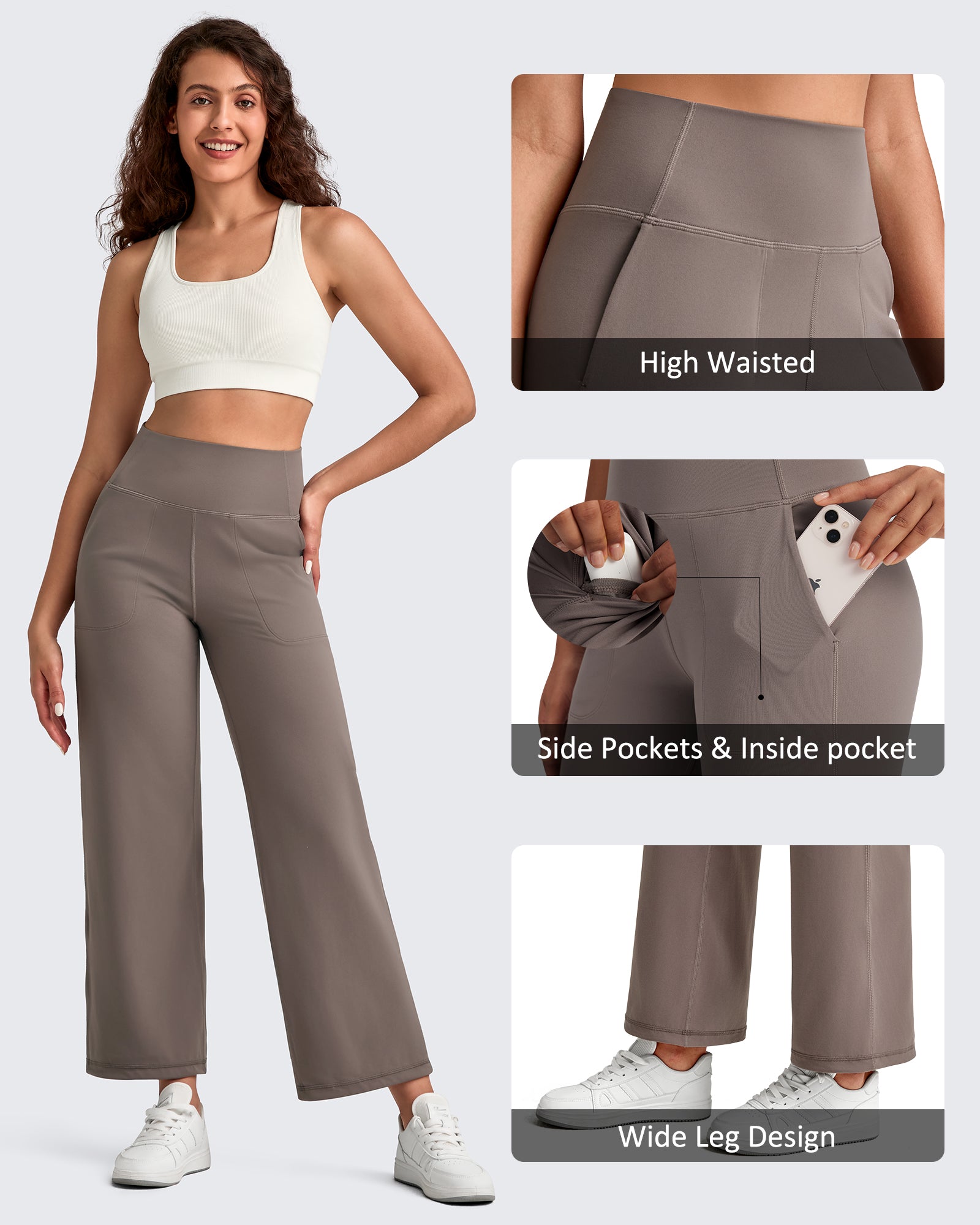 G4Free - BareFeel High Waist Wide Leg Ankle Length Pants -GF25J487AF-XS-GF25J488AF-XS-GF25J489AF-XS-GF25J487AA-S-GF25J488AA-S
