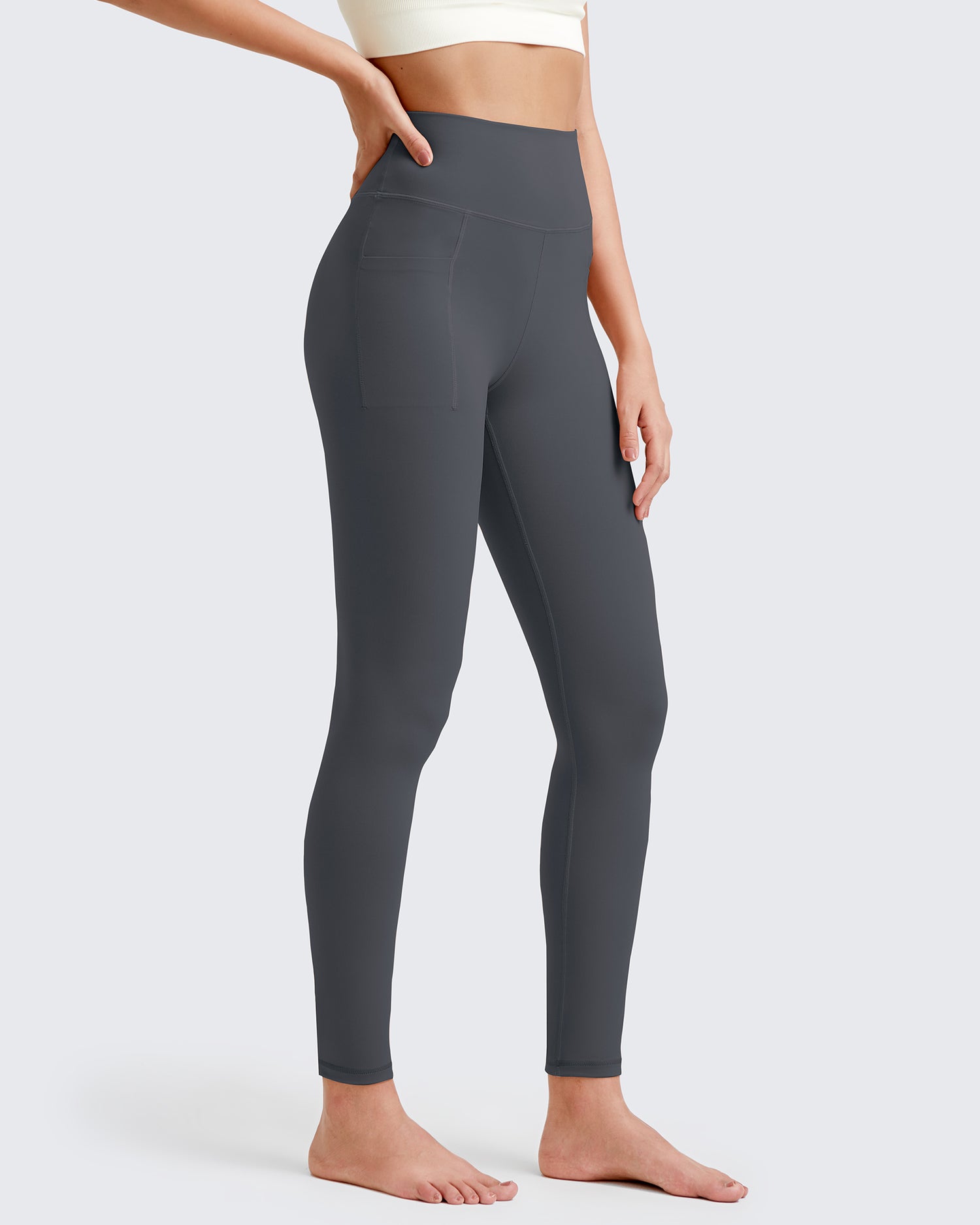 G4Free - BareFeel High-Waist Workout Yoga Leggings -GF24A334AF-XS