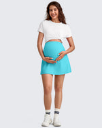 G4Free - BareFeel Inner Shorts Maternity Workout Skirt -GF25HY520AA-S-GF25HY520AB-M-GF25HY520AC-L-GF25HY520AD-XL-GF25HY520AF-XS