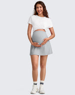 G4Free - BareFeel Inner Shorts Maternity Workout Skirt -GF25HY520AA-S-GF25HY520AB-M-GF25HY520AC-L-GF25HY520AD-XL-GF25HY520AF-XS