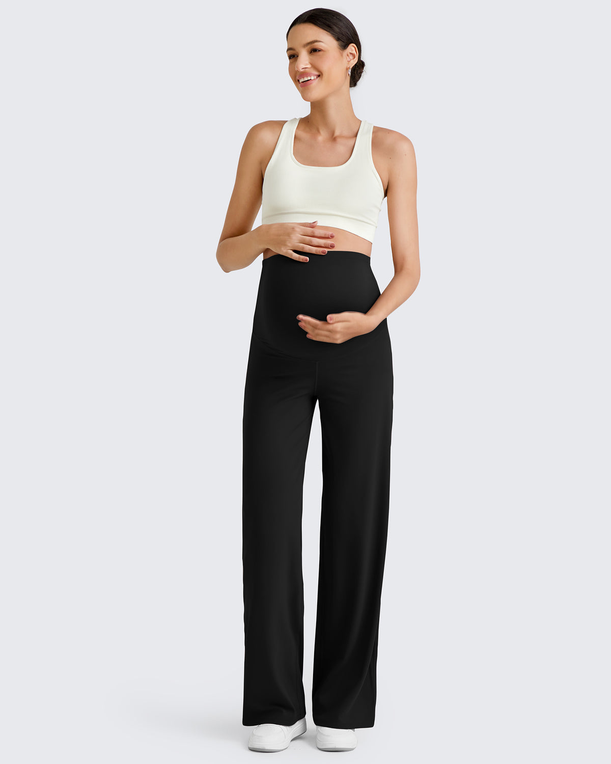 G4Free - BareFeel Maternity Wide Leg Dress Pants -GF24JY347FA-S-GF24JY348FA-S-GF24JY349FA-S-GF24JY347FB-M-GF24JY348FB-M