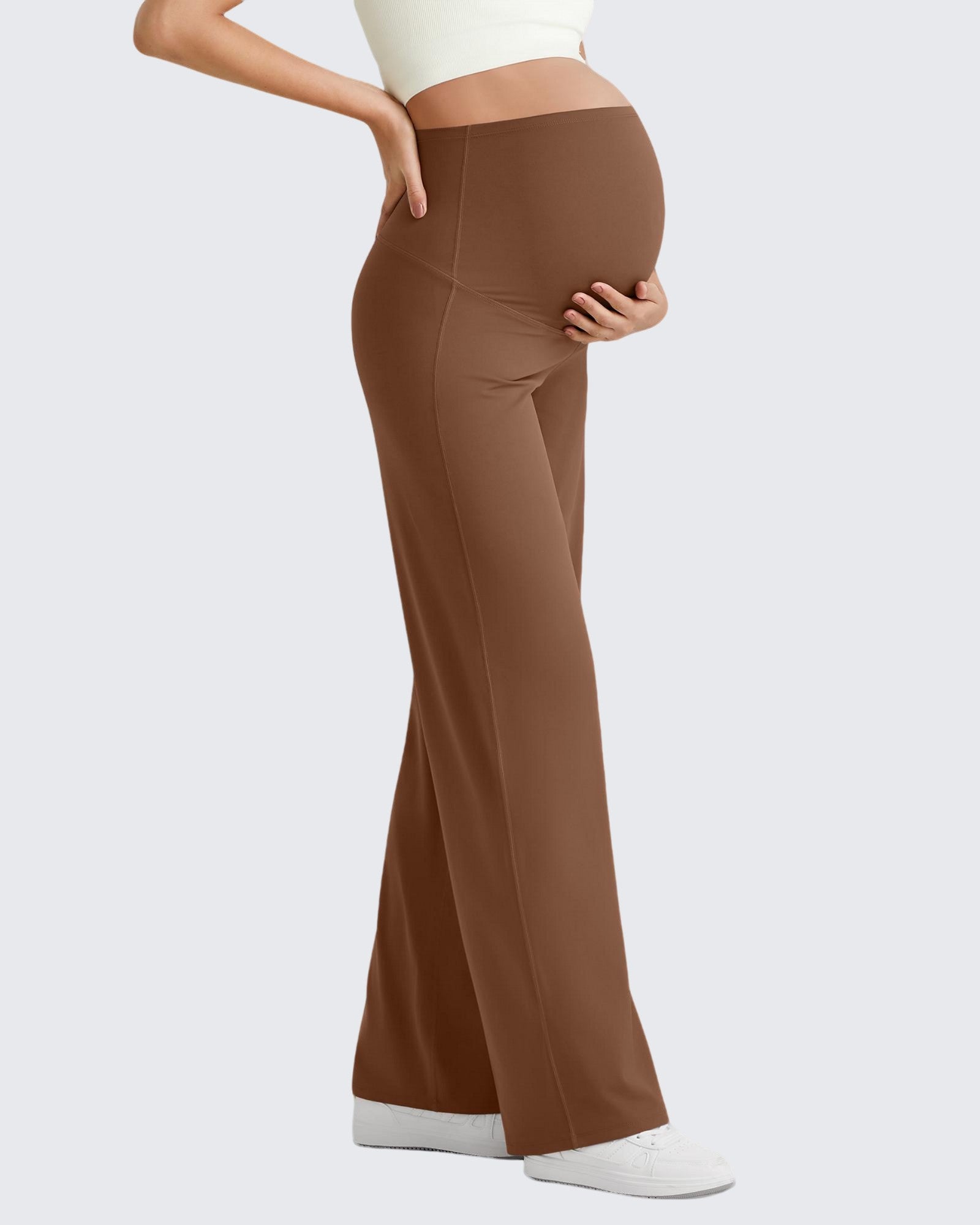 G4Free - BareFeel Maternity Wide Leg Dress Pants -GF24JY347FA-S-GF24JY348FA-S-GF24JY349FA-S-GF24JY347FB-M-GF24JY348FB-M