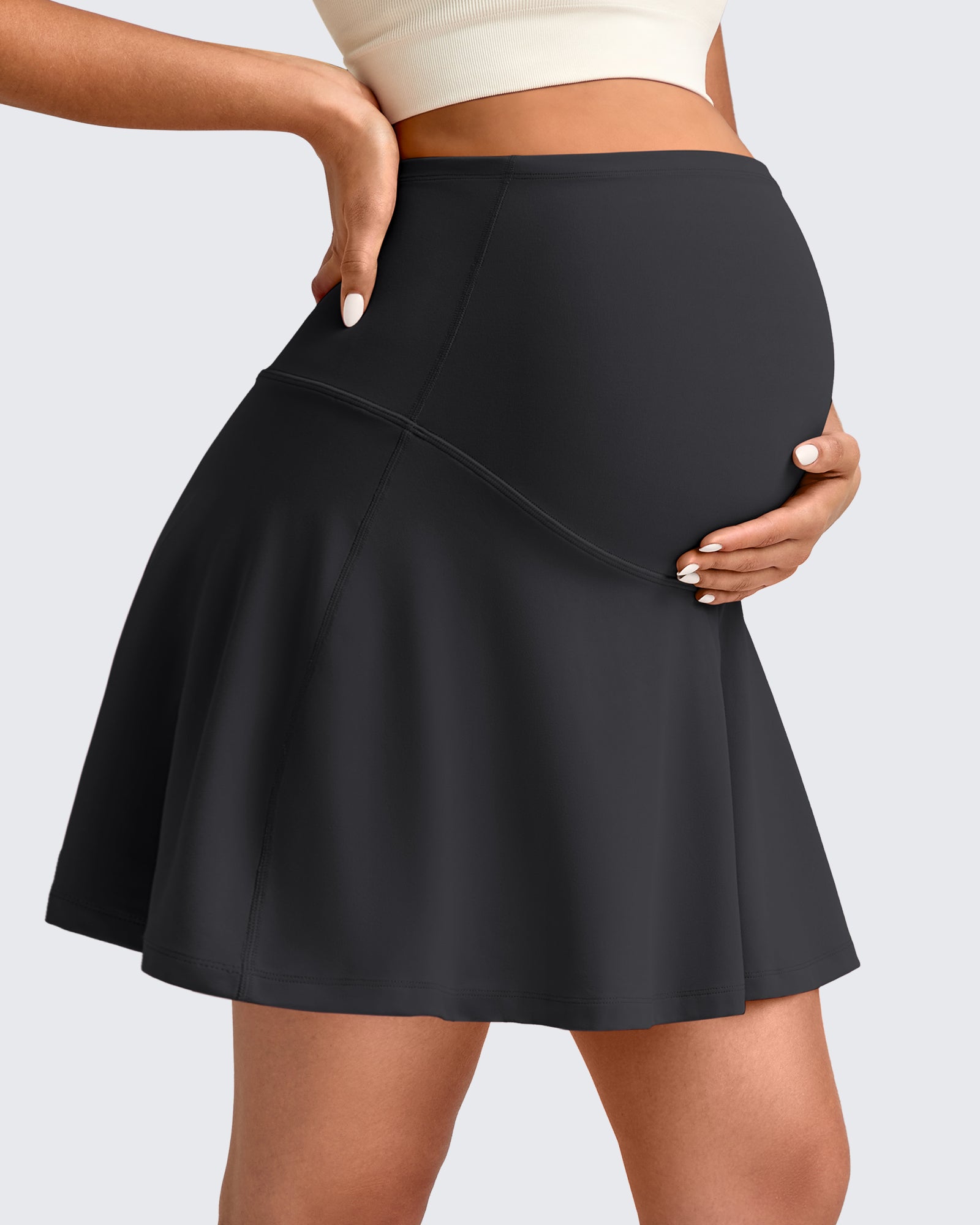 G4Free - BareFeel One Pocket Maternity Tennis Skirt -GF25HY517BA-S