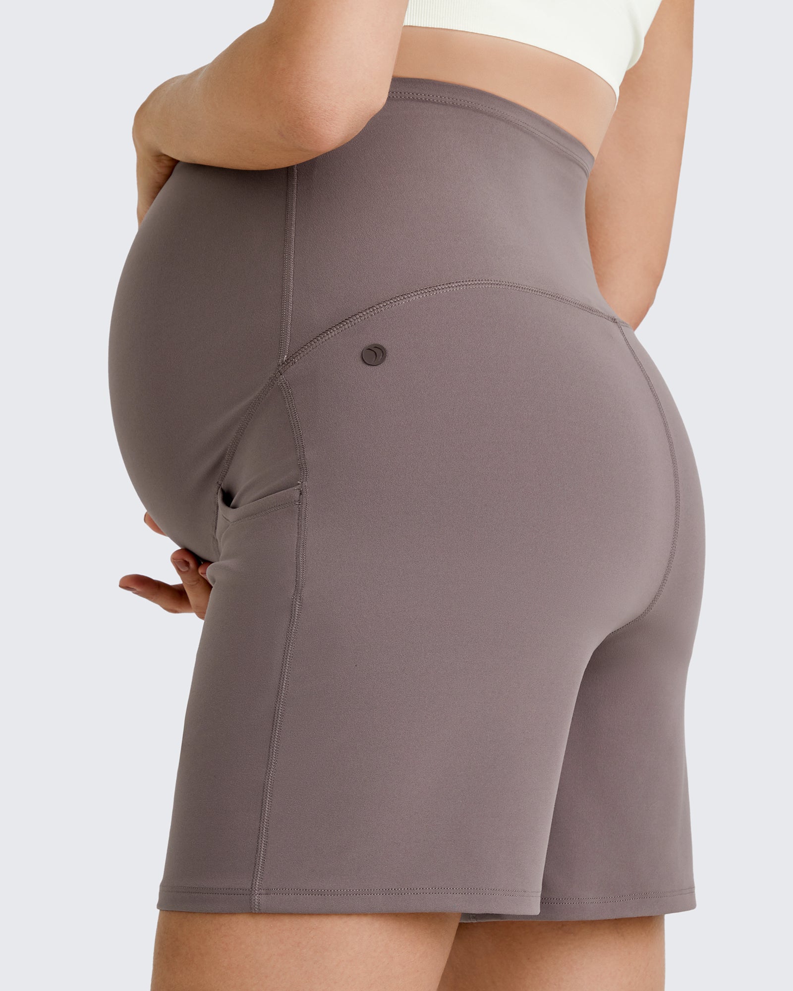 G4Free - BareFeel Pregnancy Belly Workout Shorts 6 -GF25EY375AA-S-GF25EY375AB-M-GF25EY375AC-L-GF25EY375AD-XL-GF25EY375AE-XXL