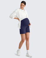 G4Free - BareFeel Pregnancy Belly Workout Shorts 6 -GF25EY375AA-S-GF25EY375AB-M-GF25EY375AC-L-GF25EY375AD-XL-GF25EY375AE-XXL