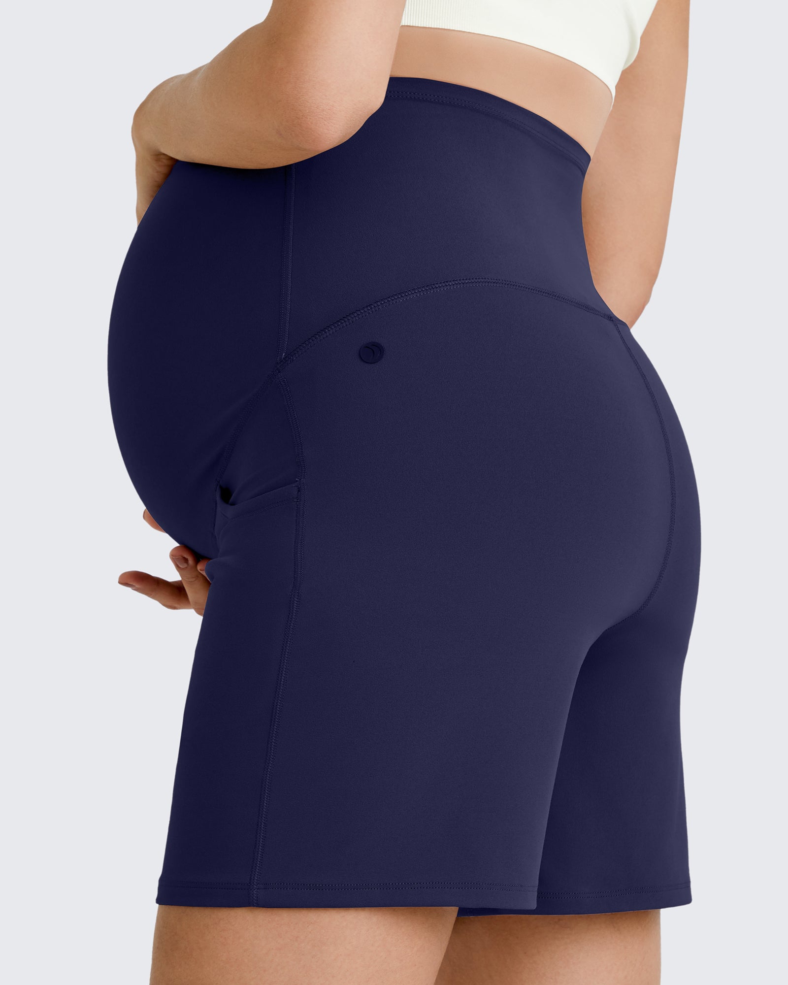 G4Free - BareFeel Pregnancy Belly Workout Shorts 6 -GF25EY375AA-S-GF25EY375AB-M-GF25EY375AC-L-GF25EY375AD-XL-GF25EY375AE-XXL