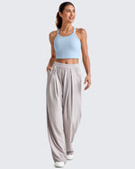 G4Free - BareFeel Racerback Cropped Sports Bra -GF25L448CA-S-GF25L448CB-M-GF25L448CC-L-GF25L448CD-XL-GF25L448CF-XS