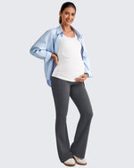 G4Free - BareFeel Ruched Workout Pregnancy Tank -GF25LY405FA-S-GF25LY405FB-M-GF25LY405FC-L-GF25LY405FD-XL-GF25LY405FF-XS