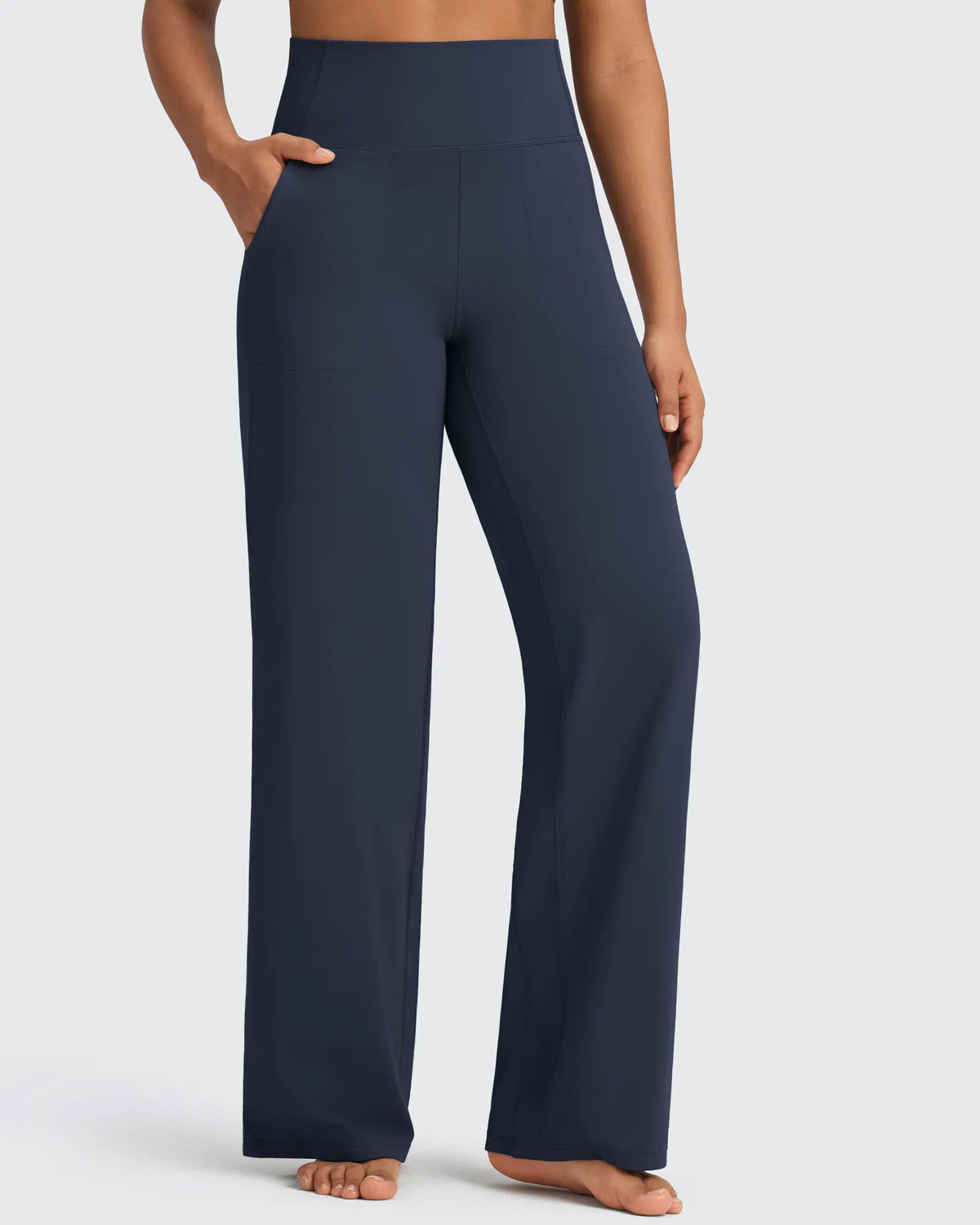 G4Free - BareFeel Seamless High-Waist Dressy Pants -GF24J241AA-S-GF24J243AA-S-GF24J242AA-S-GF24J241AB-M-GF24J243AB-M