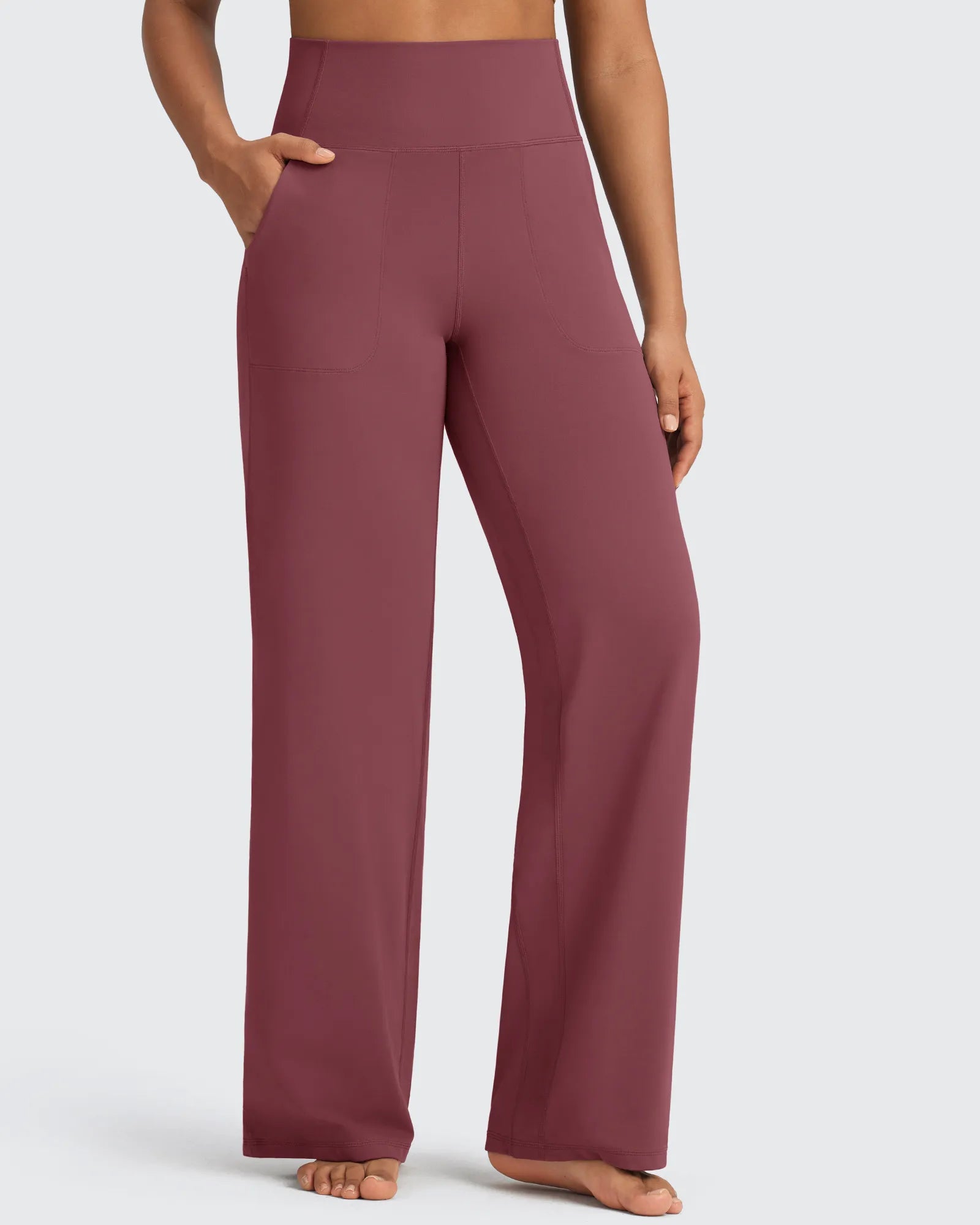 G4Free - BareFeel Seamless High-Waist Dressy Pants -GF24J241AA-S-GF24J243AA-S-GF24J242AA-S-GF24J241AB-M-GF24J243AB-M