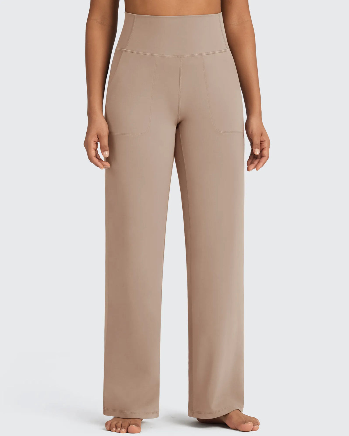 G4Free - BareFeel Seamless High-Waist Dressy Pants -GF24J241AA-S-GF24J243AA-S-GF24J242AA-S-GF24J241AB-M-GF24J243AB-M