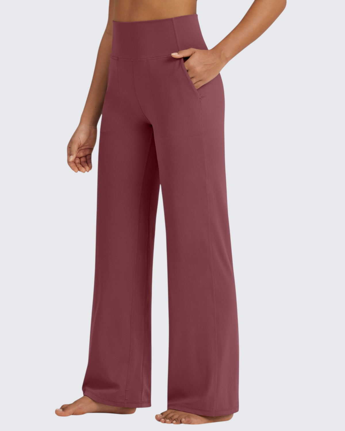 G4Free - BareFeel Seamless High-Waist Dressy Pants Tall -GF24J243AA-S-GF24J243AB-M-GF24J243AC-L-GF24J243AD-XL-GF24J243AE-XXL