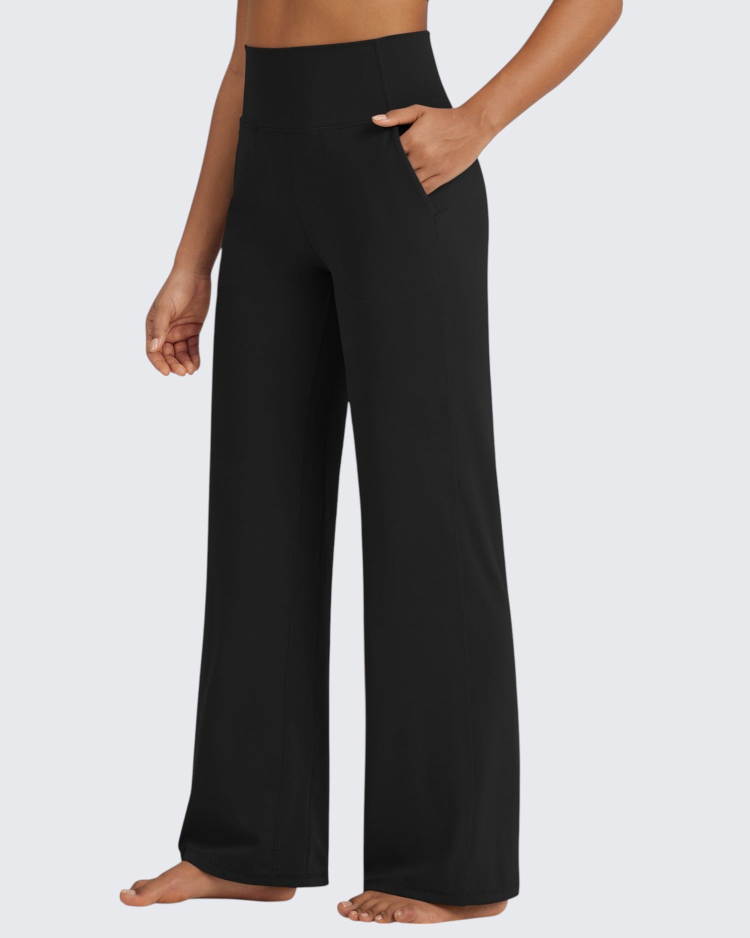 G4Free - BareFeel Seamless High-Waist Dressy Pants Tall -GF24J243AA-S-GF24J243AB-M-GF24J243AC-L-GF24J243AD-XL-GF24J243AE-XXL