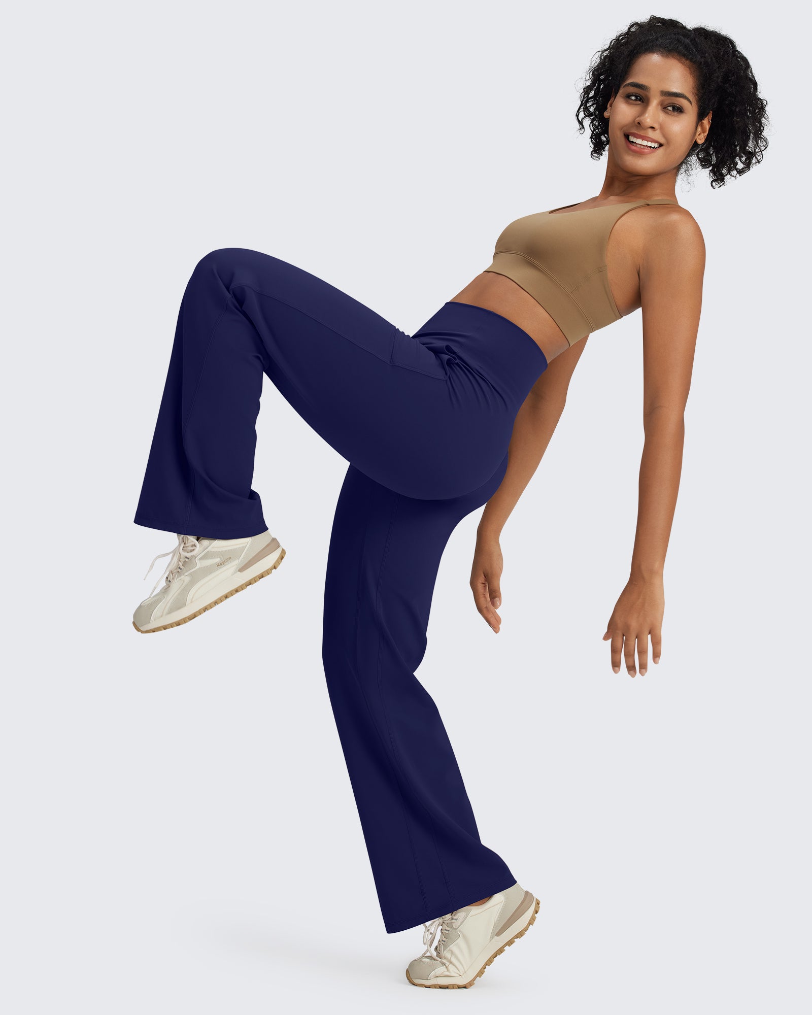 G4Free - BareFeel Seamless High-Waist Dressy Pants Tall -GF24J243AA-S-GF24J243AB-M-GF24J243AC-L-GF24J243AD-XL-GF24J243AE-XXL