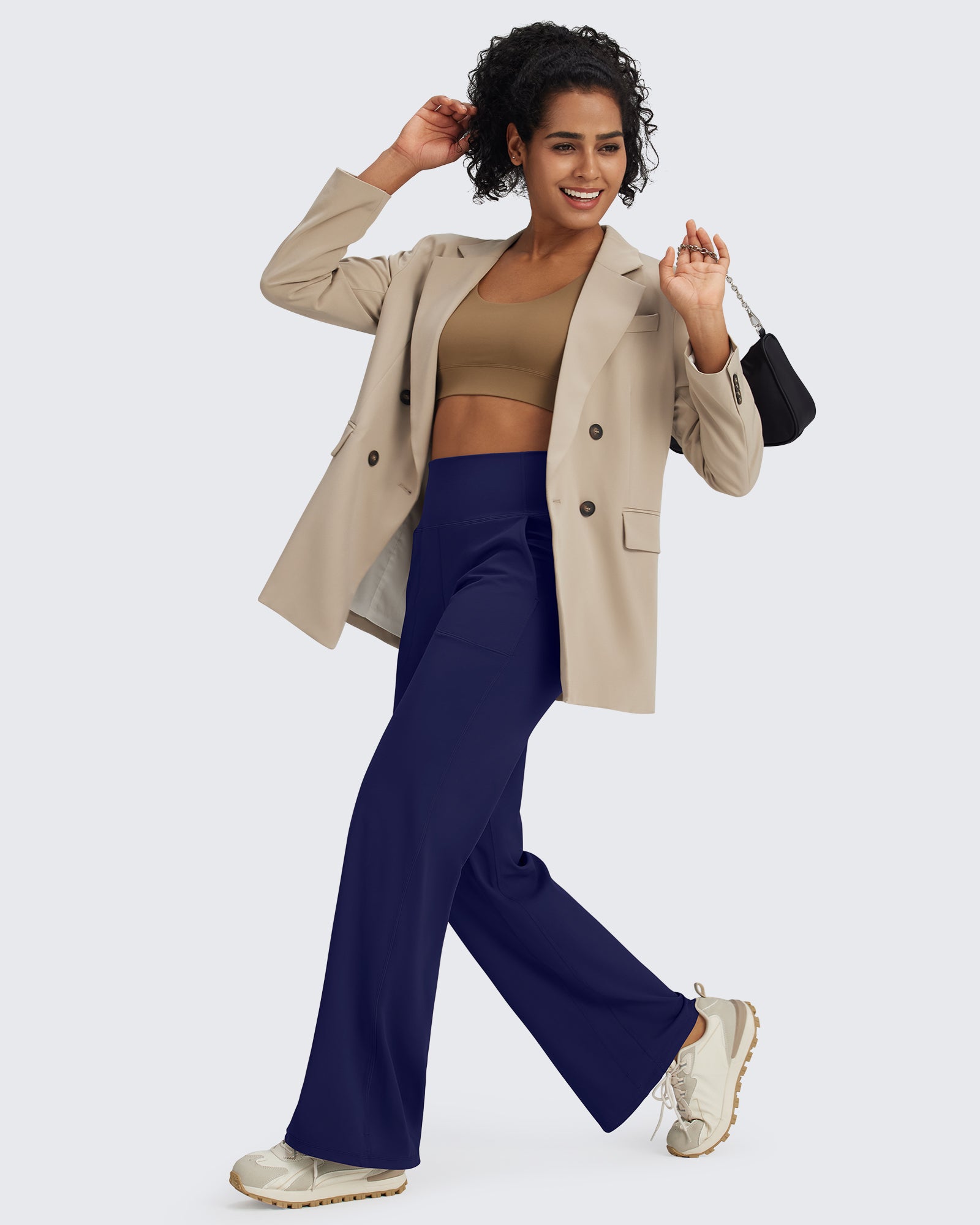 G4Free - BareFeel Seamless High-Waist Dressy Pants Tall -GF24J243AA-S-GF24J243AB-M-GF24J243AC-L-GF24J243AD-XL-GF24J243AE-XXL
