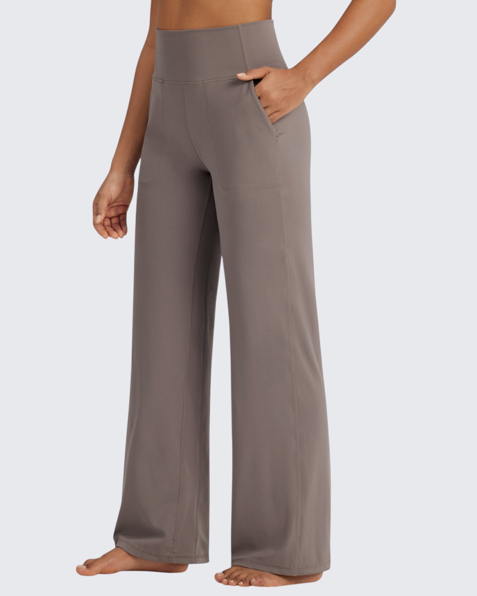 G4Free - BareFeel Seamless High-Waist Dressy Pants Tall -GF24J243AA-S-GF24J243AB-M-GF24J243AC-L-GF24J243AD-XL-GF24J243AE-XXL
