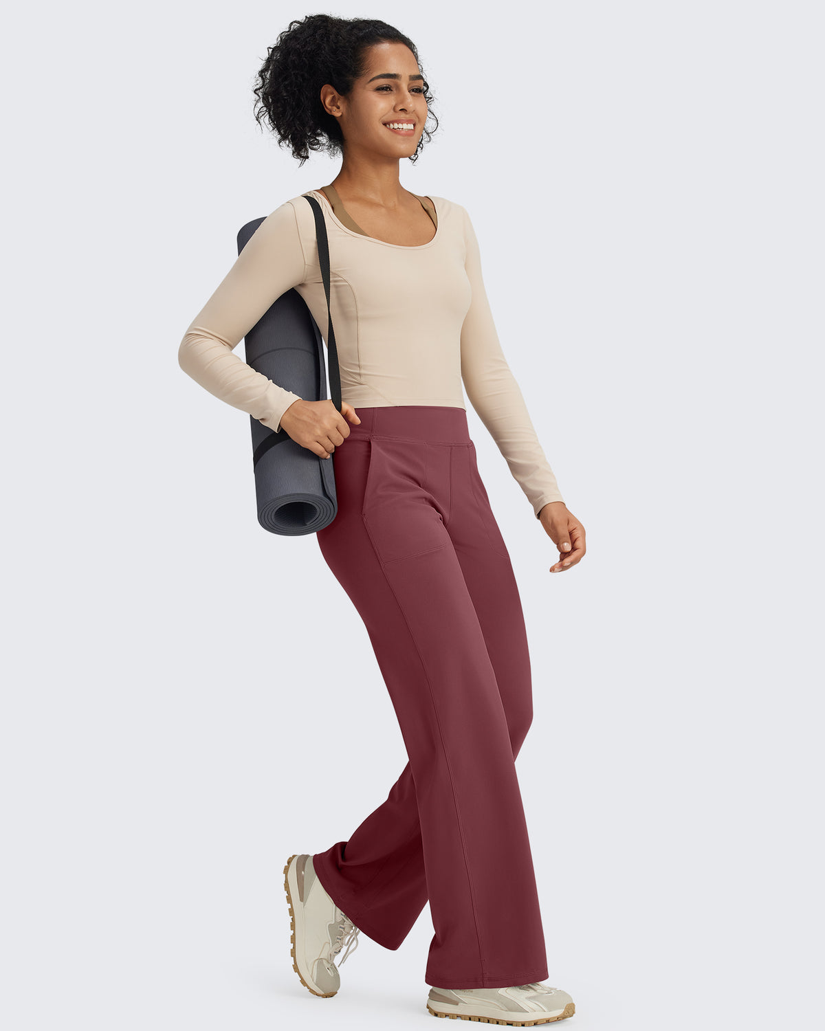 G4Free - BareFeel Seamless High-Waist Dressy Pants Regular -GF24J242AF-XS-GF24J242AA-S-GF24J242AB-M-GF24J242AC-L-GF24J242AD-XL