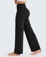 G4Free - BareFeel Wide Leg High-Waisted Pants Regular -GF24J248GA-S-GF24J248GB-M-GF24J248GC-L-GF24J248GD-XL-GF24J248GE-XXL
