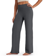 G4Free - BareFeel Wide Leg High-Waisted Pants Petite -GF24J247FA-S