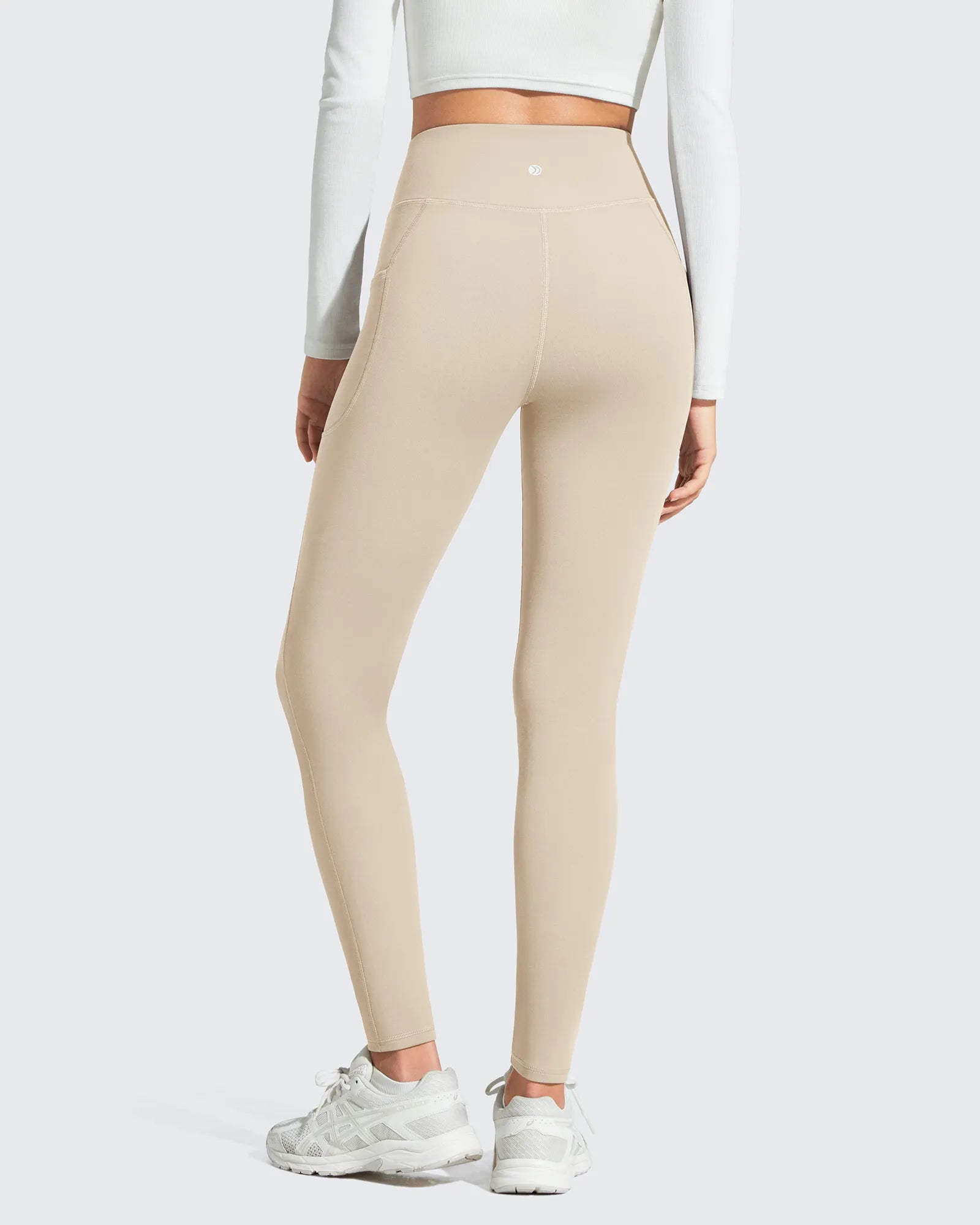 G4Free - Barefeel Fleece Lined High Stretch Yoga Workout Leggings -GF25G767AA-S-GF25G768AA-S-GF25G767AB-M-GF25G768AB-M-GF25G767AC-L