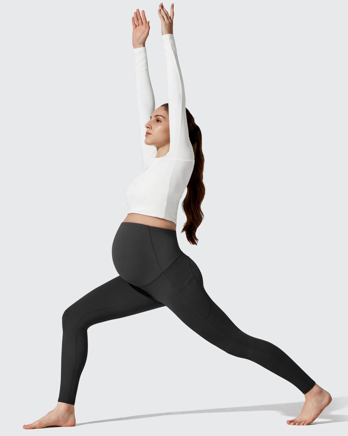 G4Free - Barefeel Fleece Lined Maternity Leggings -GF25AY634AA-S-GF25AY635AA-S-GF25AY636AA-S-GF25AY634AB-M-GF25AY635AB-M