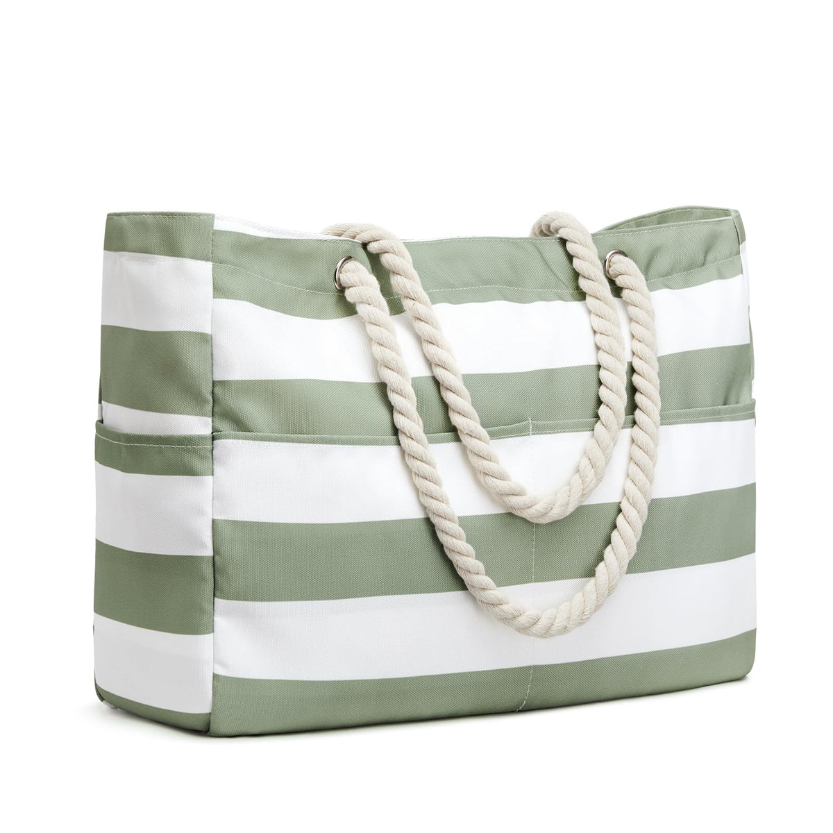 G4Free - Canvas Waterproof Sandproof Large Beach Tote Bags -TN25B597A-TN25B597B-TN25B597C