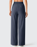 G4Free - Chillwhisp Drawstring Side Slit Flowy Palazzo Wide Leg Pants -GF26J855A001A-S-GF26J856A001A-S-GF26J857A001A-S-GF26J855A001B-M-GF26J856A001B-M