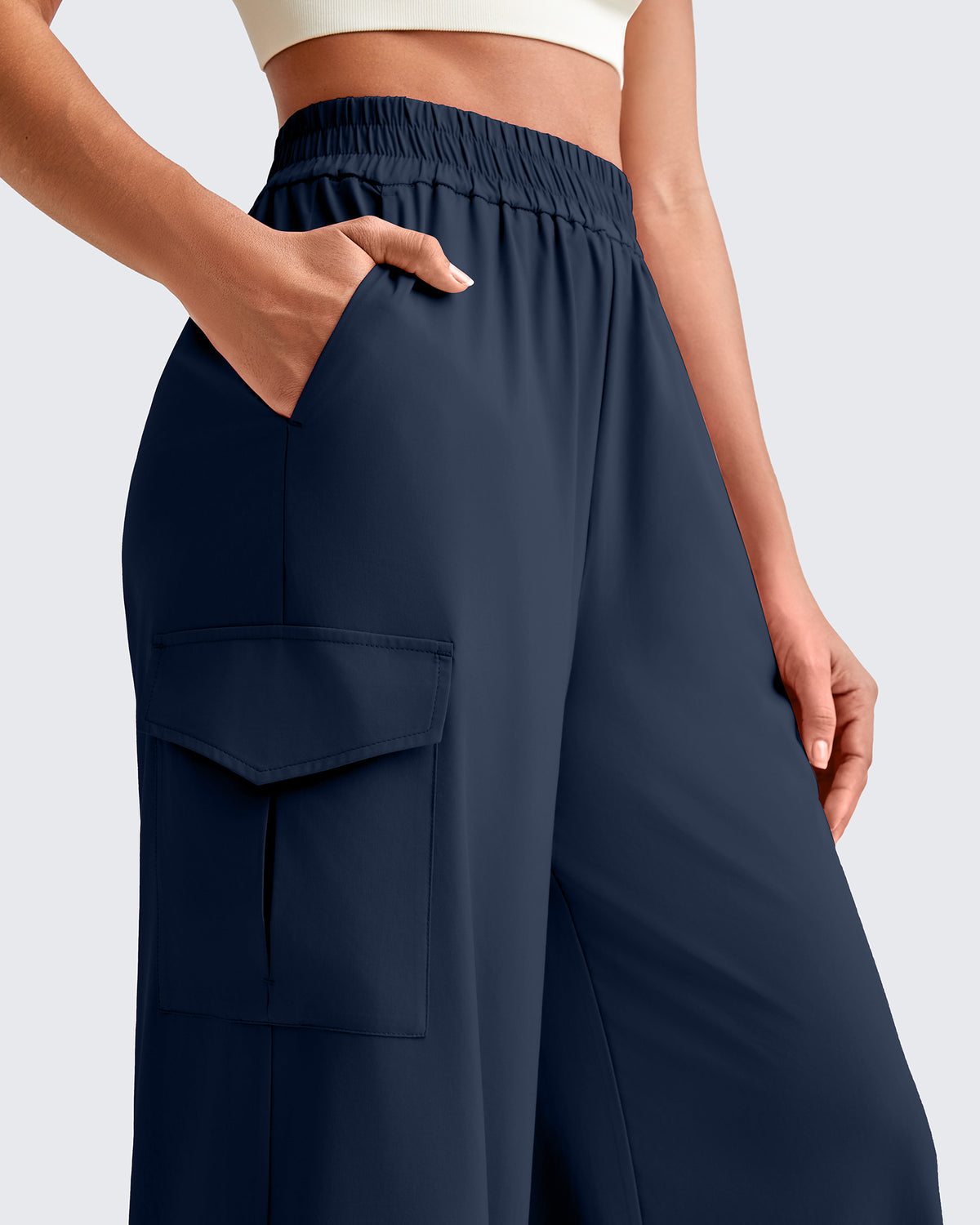 G4Free - Chillwhisp High Waisted Wide Leg Cargo Pants -GF25J437AA-S-GF25J438AA-S-GF25J439AA-S-GF25J437AB-M-GF25J438AB-M