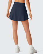 G4Free - Drawstring Curved Hem Inner Shorts Ball Pocket Skorts 15" -GF26H815G012F-XS-GF26H815G012A-S-GF26H815G012B-M-GF26H815G012C-L-GF26H815G012D-XL