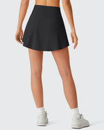 G4Free - Drawstring Curved Hem Inner Shorts Ball Pocket Skorts 15" -GF26H815G012F-XS-GF26H815G012A-S-GF26H815G012B-M-GF26H815G012C-L-GF26H815G012D-XL