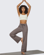 G4Free - EverGoing Business Casual High-Waist Wide Leg Pants Petite -GF23J189AF-XS