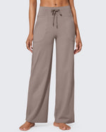 G4Free - EverGoing Business Casual High-Waist Wide Leg Pants Regular -GF23J190DF-XS
