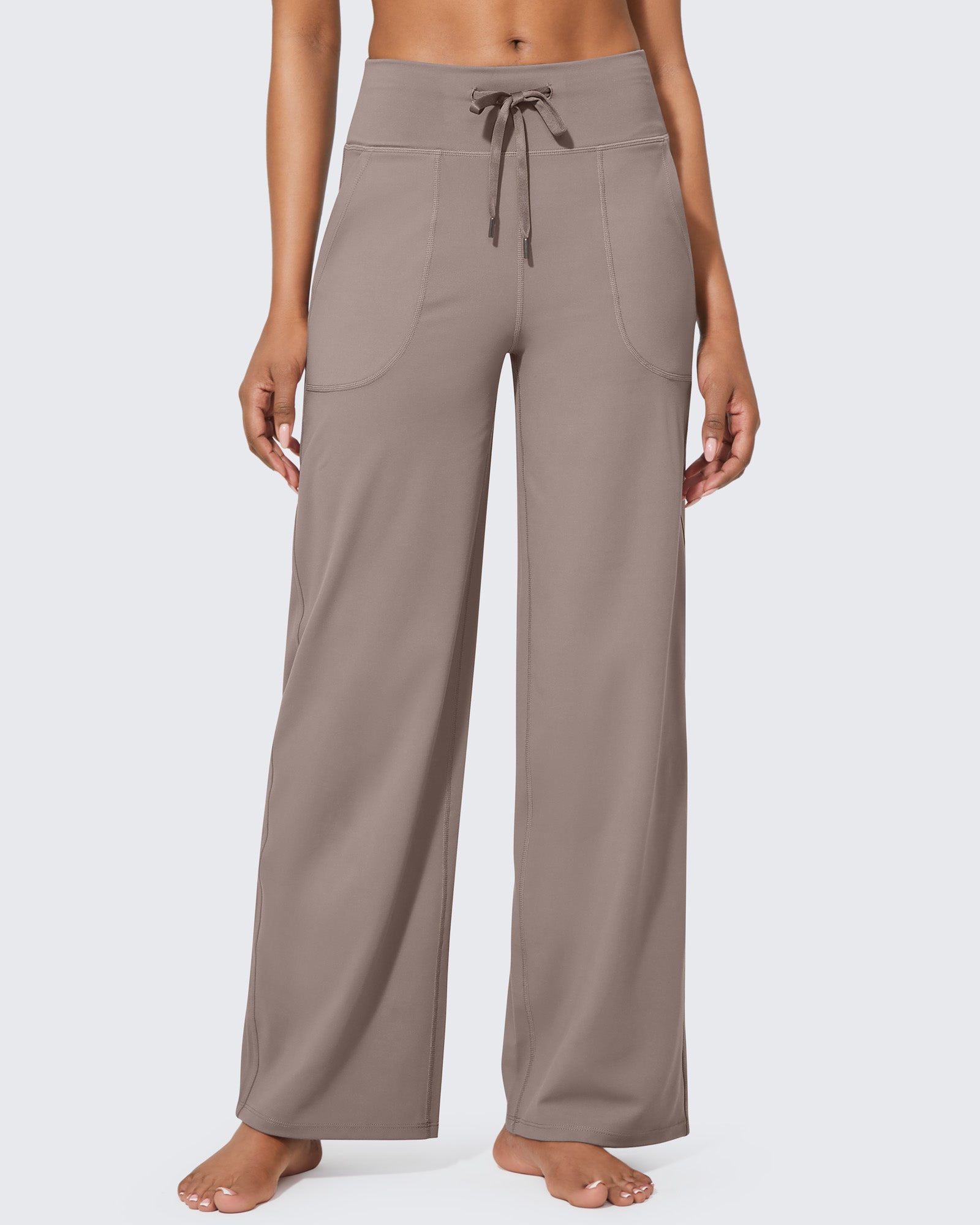 G4Free - EverGoing Business Casual High-Waist Wide Leg Pants Regular -GF23J190DF-XS