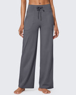 G4Free - EverGoing Business Casual High-Waist Wide Leg Pants Regular -GF23J190DF-XS